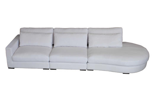 NS家居 ns furniture 软包布艺转角多人位组合沙发NSSF-5199-70/05/80/49R/38*BRUGE-8 商品图1