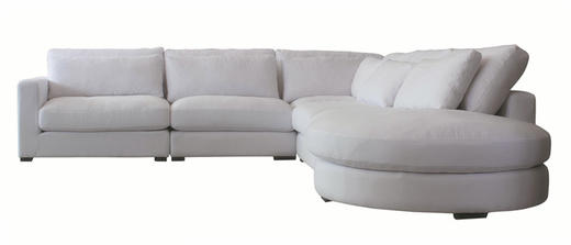 NS家居 ns furniture 软包布艺转角多人位组合沙发NSSF-5199-70/05/80/49R/38*BRUGE-8 商品图3