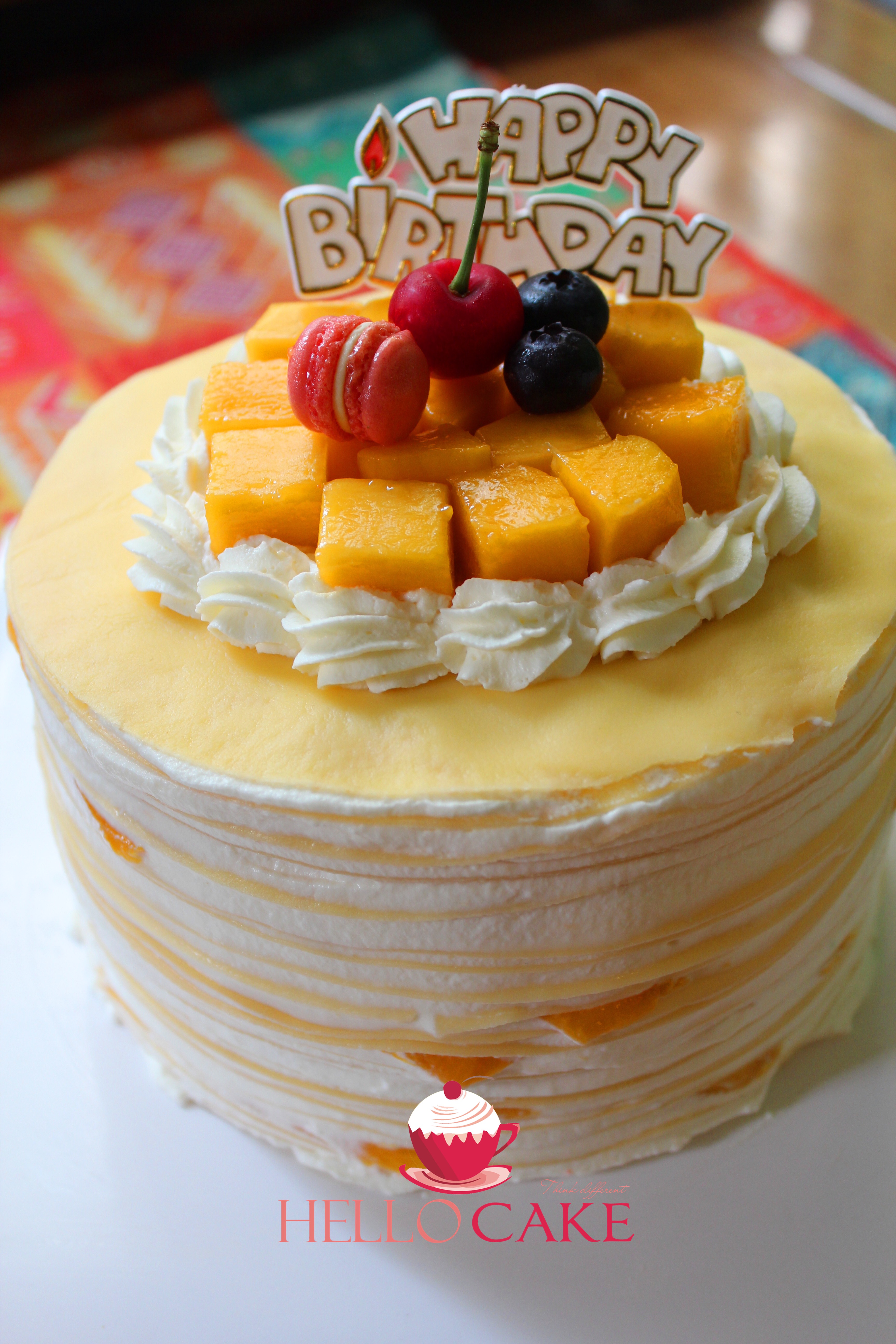 千层蛋糕 水果 芒果 红心火龙果 下单备注需要的水果口味 下单前请仔细阅读商品详情  如需增加或修改文字 请下单备注