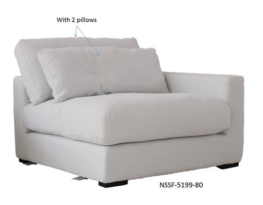 NS家居 ns furniture 软包布艺转角多人位组合沙发NSSF-5199-70/05/80/49R/38*BRUGE-8 商品图9