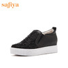 【领券优惠】商场同款 | Safiya索菲娅女鞋春秋坡跟乐福鞋小白鞋女鞋SF93112002 商品缩略图1