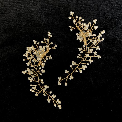 北京仓｜14-Baby's Breath-耳廓夹（无需耳洞）多种戴法［日本设计师］ 商品图1