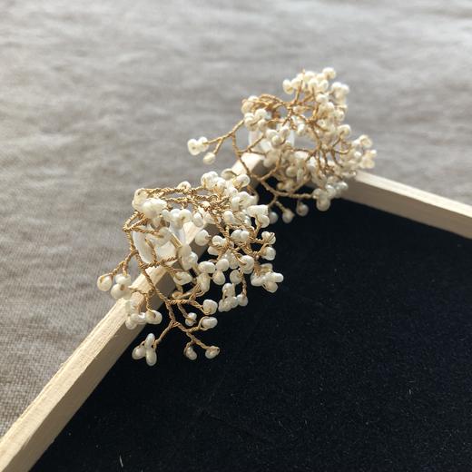 北京仓｜14-Baby's Breath Petit-耳夹（无需耳洞）短款［日本设计师］ 商品图2