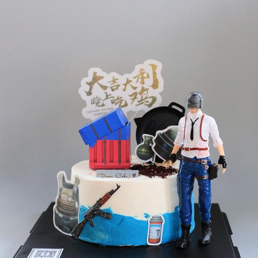 绝地求生主题蛋糕 商品图0