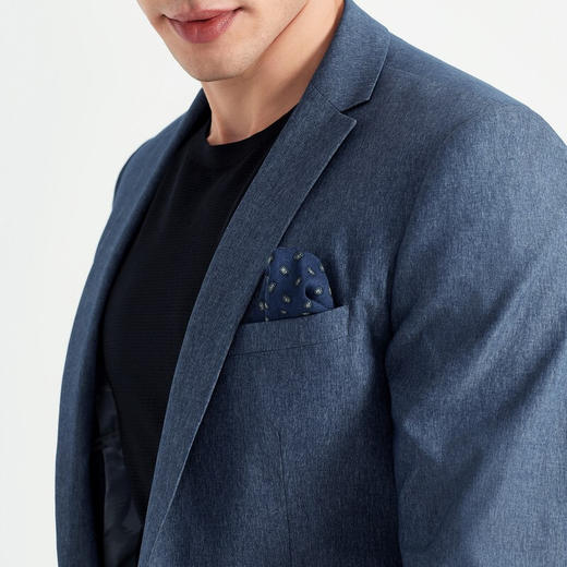 【特价】柒牌男装春季新款单西商务休闲男士西装外套时尚办公宴会	118C70060 商品图1