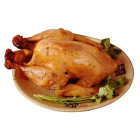 烧鸡一整只 新鲜现做真空包装