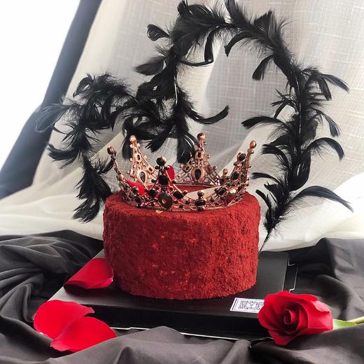 红丝绒水晶冠 商品图0