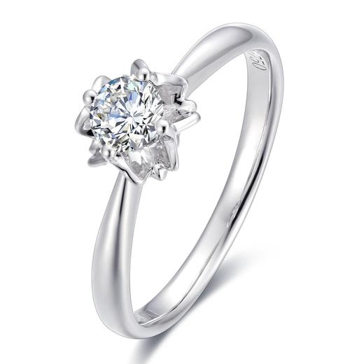 牵手一生18K金钻戒定制【戒托】DR1996 商品图0