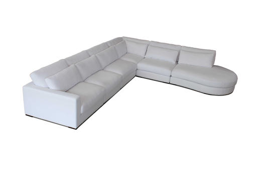 NS家居 ns furniture 软包布艺转角多人位组合沙发NSSF-5199-70/05/80/49R/38*BRUGE-8 商品图0