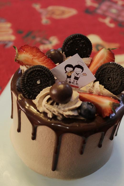 四寸巧克力奶油蛋糕 下单前请仔细阅读商品详情  如需增加或修改文字 请下单备注 商品图1