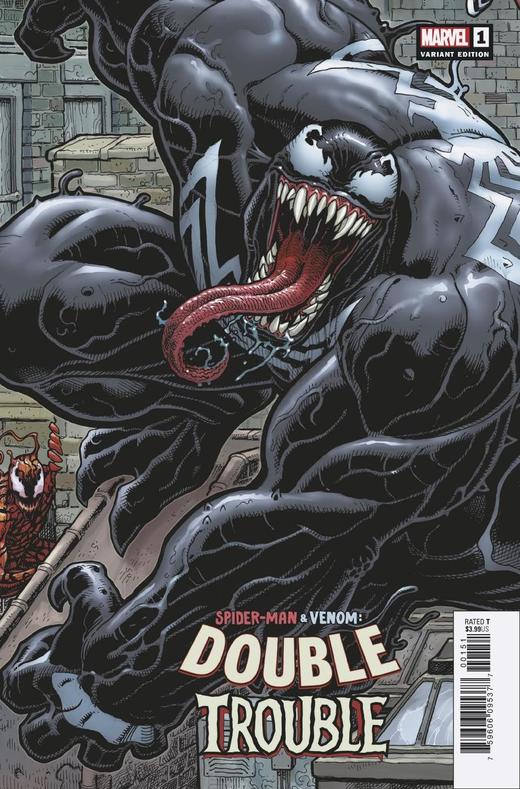 蜘蛛侠/毒液 祸不单行 斜线  Spider-Man & Venom Double Trouble（2019）变体 商品图2