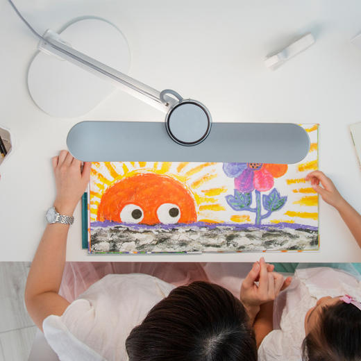 明基/麦朵尔 MindDuo智能瞳感应/坐姿提醒儿童台灯/落地灯/钢琴灯 商品图1