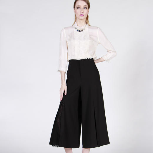 【伯妮斯茵】173L008--黑色裤子--艺术的联姻--《宁静之美》 商品图1