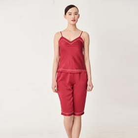 万事利真丝吊带套装  奇遇（下单请备注尺码）（简包装）