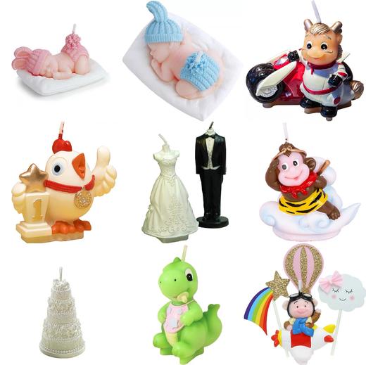 卡通蜡烛 商品图0