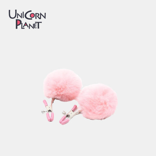 彩色圆形羽毛乳夹 束缚女用器具夹子 商品图0