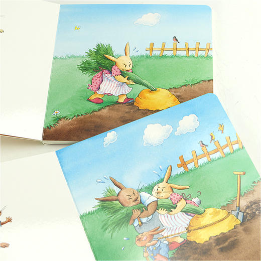 小小兔一家（全三册）为0-3岁宝宝营造一生an全感的睡前故事，折射出幸福家庭的模样的小小兔一家 商品图5