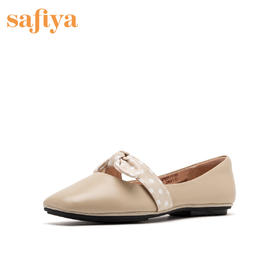 商场同款 | Safiya / 索菲娅春秋舒适玛丽珍鞋女蝴蝶结浅口单鞋SF93111165