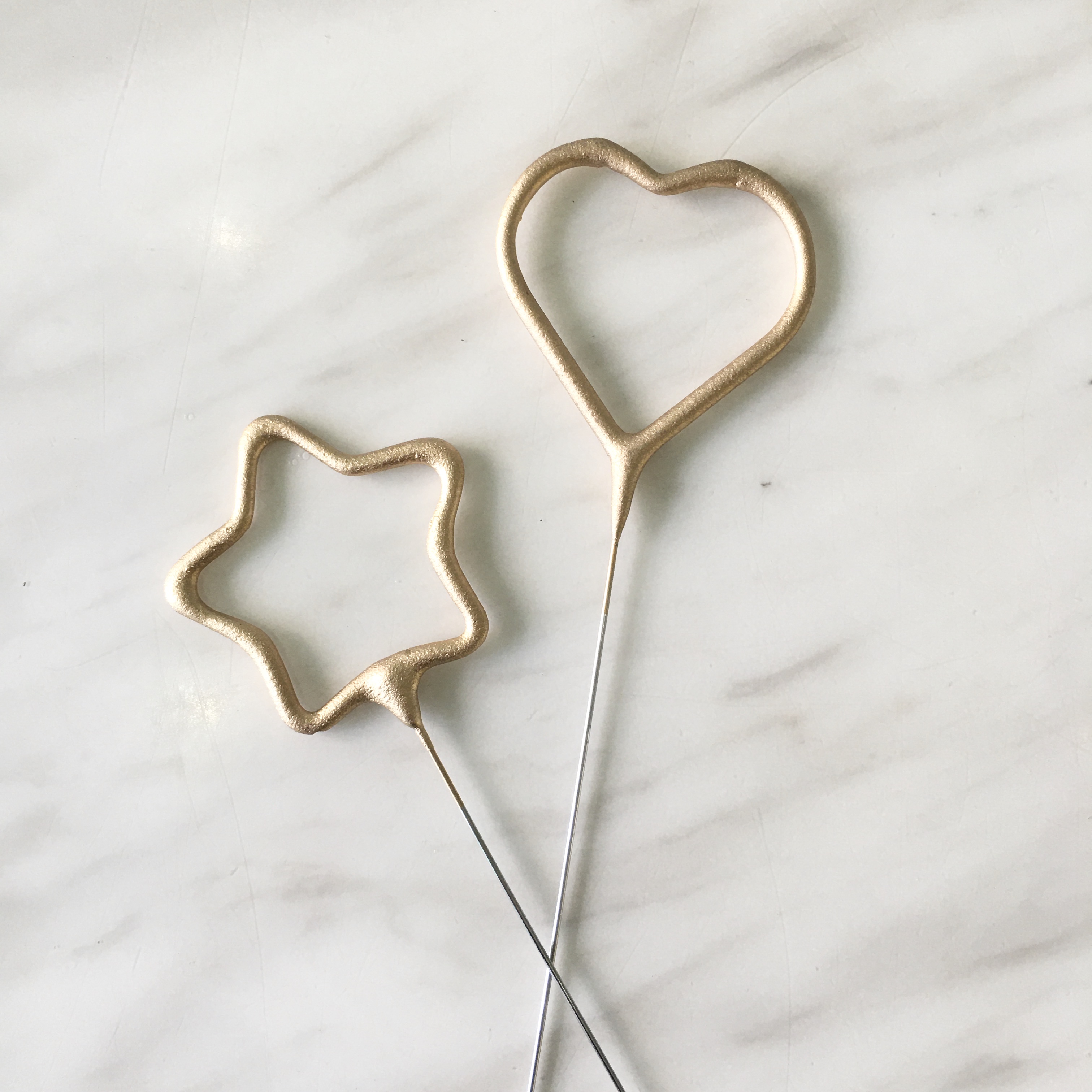 烟花蜡烛（星形/心形）