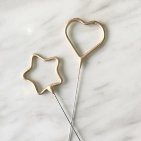 烟花蜡烛（星形/心形）