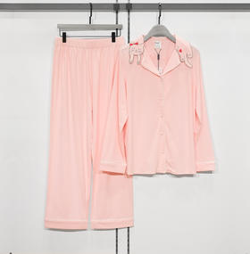 卡通刺绣女士家居服套装58385