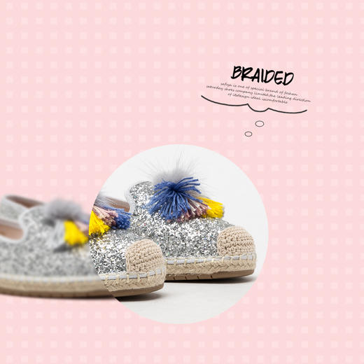 商场同款 | Safiya索菲娅女鞋春秋毛毛流苏平底鞋渔夫鞋SF93111088 商品图4