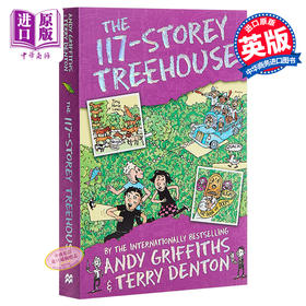 【中商原版】现货 小屁孩树屋历险记 117层树屋故事 The 117 Storey Treehouse 疯狂树屋历险记 初级章节书 7-12岁 儿童读物