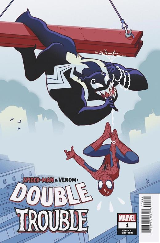 蜘蛛侠/毒液 祸不单行 斜线  Spider-Man & Venom Double Trouble（2019）变体 商品图3
