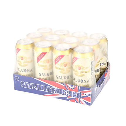 【1箱|白啤】萨罗娜小麦白啤酒1箱（500ml*24罐） 商品图4
