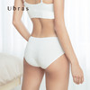 Ubras棉感条纹中腰平角裤内裤女纯棉底档舒适透气春夏新女士内裤 商品缩略图3