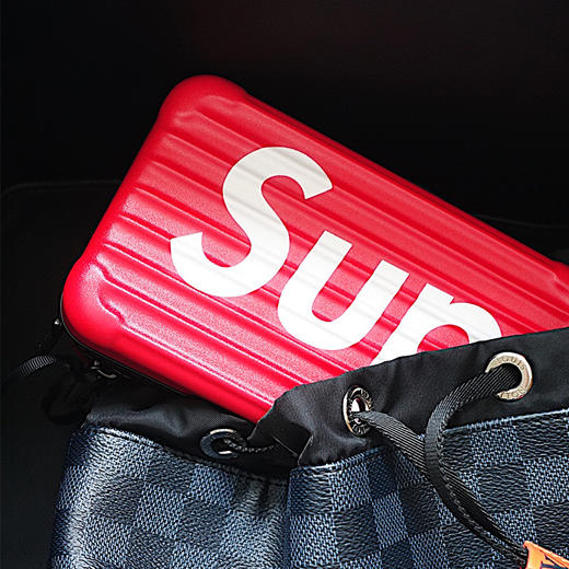 Supreme手包德国拜耳雾化PC材质 磨砂毛面防刮手拿包 商品图8