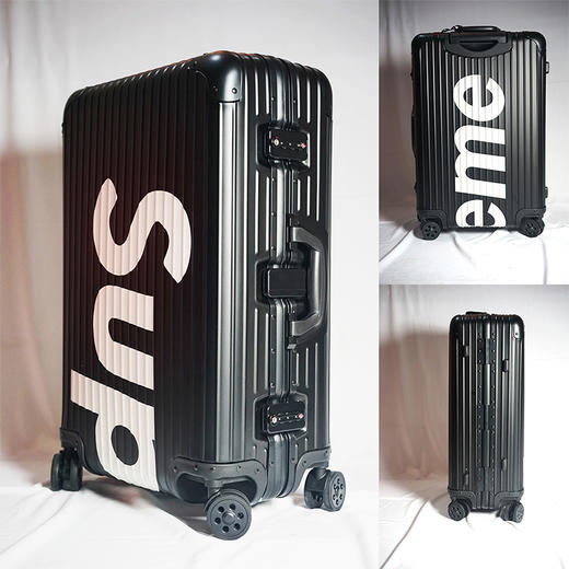 Supreme 全铝镁合金时尚铝框拉杆箱商务金属旅行箱登机行李箱 商品图4
