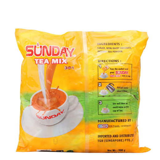 缅甸星期天奶茶900g 商品图1