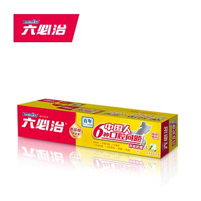 【安全配送】六必治百年护理牙膏150g 商品图0