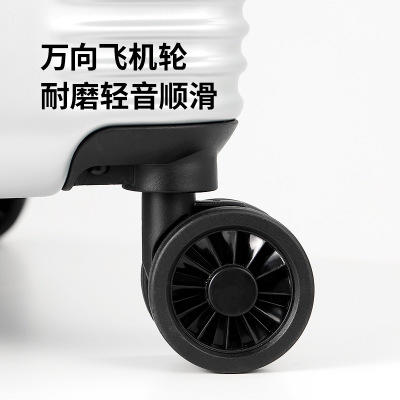 银座新款PC行李箱男拉链商务登机箱旅行箱学生女A-9772L 商品图4