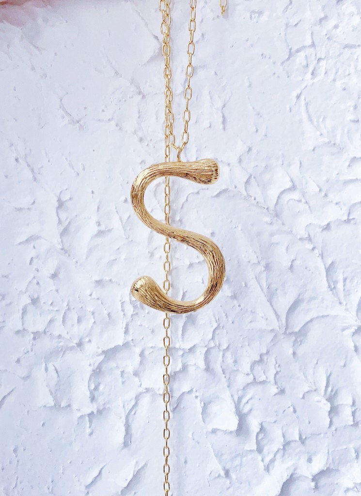 生日礼物专区·私席定制两用黄铜S链/胸针（随单发）