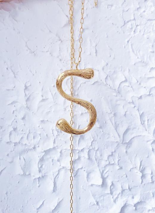 生日礼物专区·私席定制两用黄铜S链/胸针（随单发） 商品图0