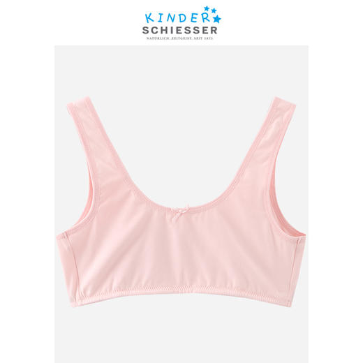 SCHIESSER/舒雅童装女童棉莫代尔一阶段少女背心文胸36/17103B 商品图0