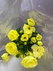 配花-蝴蝶洋牡丹-黄色-5支 商品缩略图3