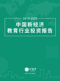【2020新品】2019-2020年中国新经济教育行业投资报告