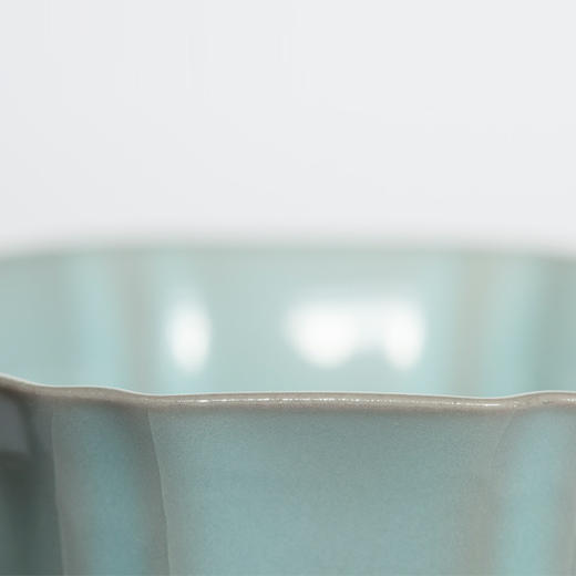「茶器」徐瑞鸿 汝窑 八方青岚杯 商品图2