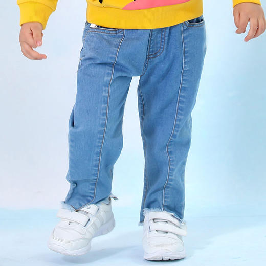 棉果果春秋季女童牛仔长裤M122200220078 商品图7