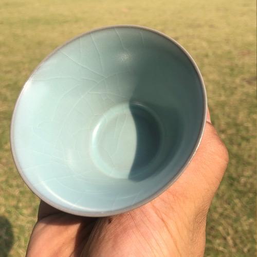 「茶器」徐瑞鸿 汝窑 斗笠杯 商品图2