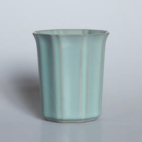 「茶器」徐瑞鸿 汝窑 八方青岚杯