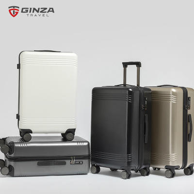 银座拉杆箱行李箱24寸静音飞机轮20寸密码箱女男登机箱A-9267L 商品图4