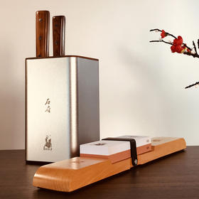 【拿铁铁器 | 手工锻打中华家刀】和系列 H3 · 六六大顺刀具六件套 （经典款）