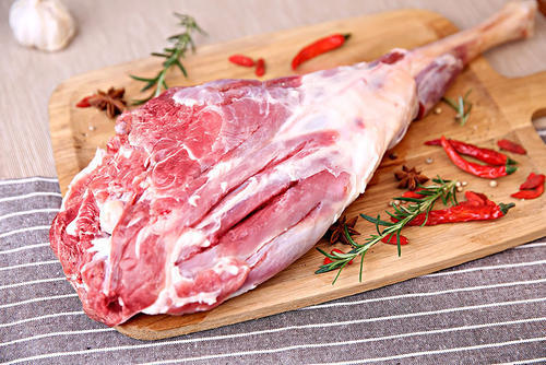 扬州苏食羊腿500克切块 商品图0