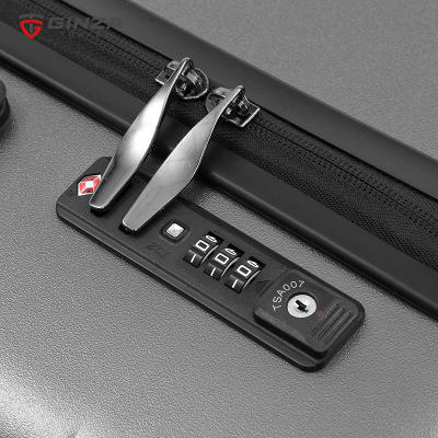 银座拉杆箱行李箱24寸静音飞机轮20寸密码箱女男登机箱A-9267L 商品图7