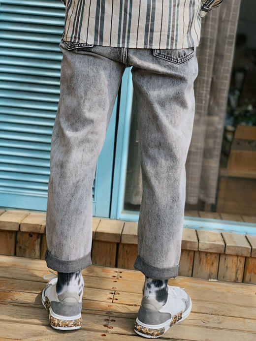 DEC 959231251 时尚经典小脚九分牛仔裤 商品图2