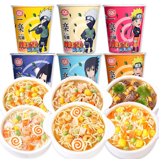 一乐火隐忍者五种口味拉面81g 商品图0